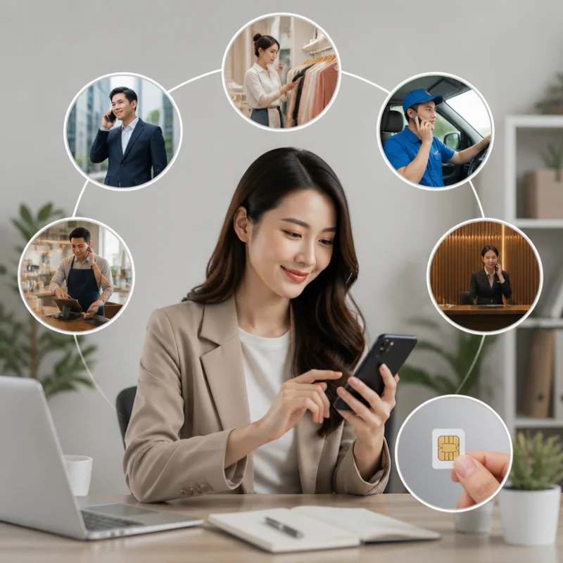 Các loại SIM kinh doanh phù hợp với từng ngành nghề phổ biến