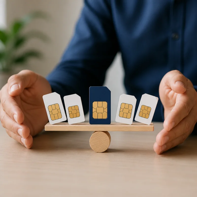 So sánh SIM tam hoa với các loại SIM số đẹp khác về tính ứng dụng và giá trị