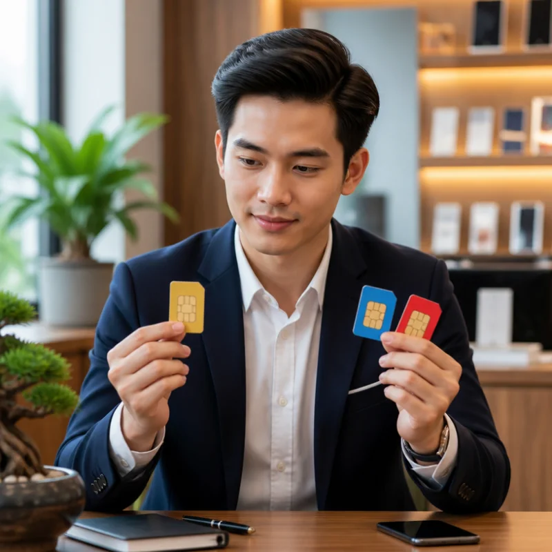 Tổng quan về các nhà mạng phổ biến và ưu điểm sim số đẹp từng nhà mạng
